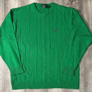 South Pole Men's Green Crewneck Sweater
